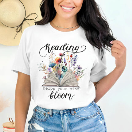 1227 Дамска тениска Reading Bloom