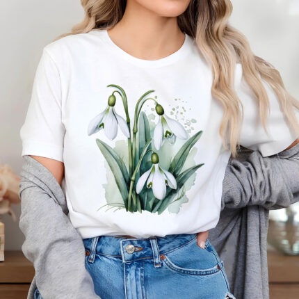 1250 Дамска тениска Snowdrop