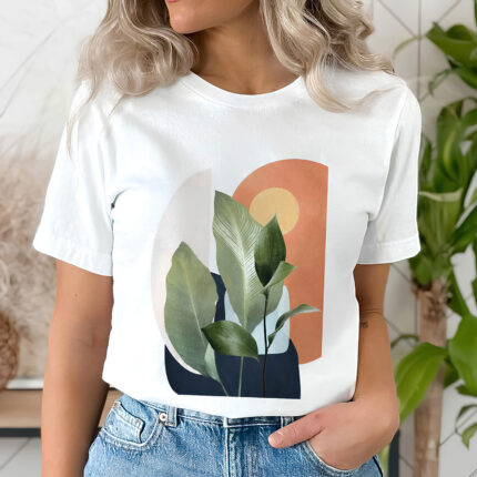 1254 Дамска тениска Tropical