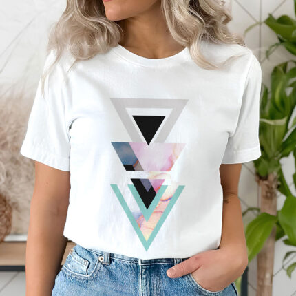 1263 Дамска тениска Geometry