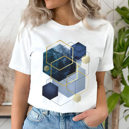 1274 Дамска тениска Shapes