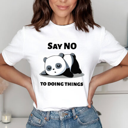 1289 Дамска тениска Say No