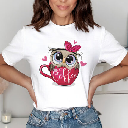 1304 Дамска тениска Sweet Owl