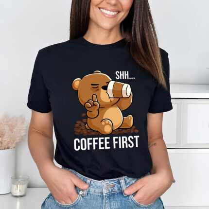 1325 Дамска тениска Shh Coffee