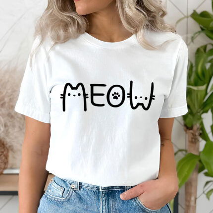 1327 Дамска тениска Meow