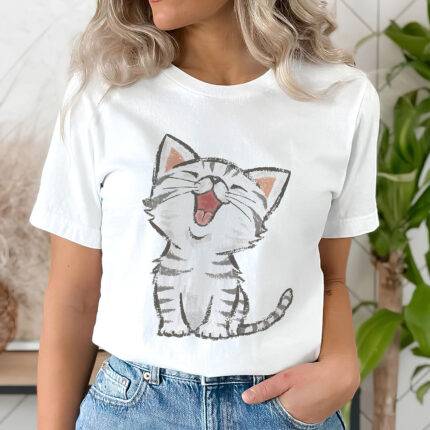 1328 Дамска тениска Kitten