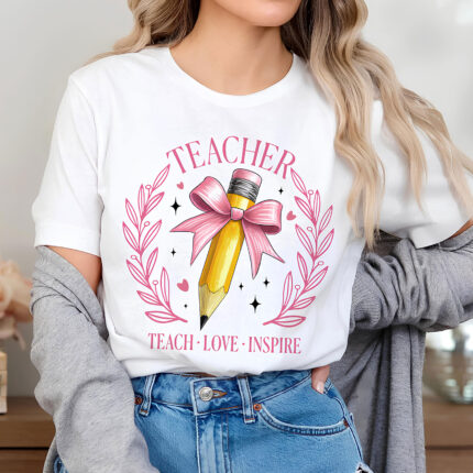 1340 Дамска тениска Teach Love Inspire