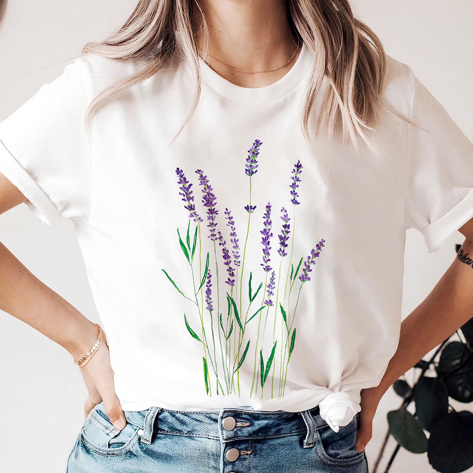 1348 Дамска тениска Lavender 1348 Дамска тениска Lavender