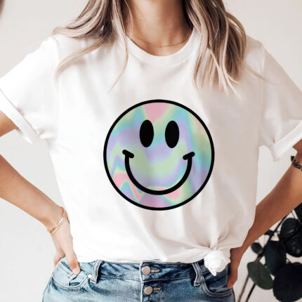 1350 Дамска тениска Hologram Smile