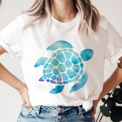 1357 Дамска тениска Sea Turtle
