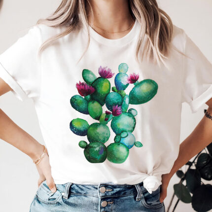 1358 Дамска тениска Cactus