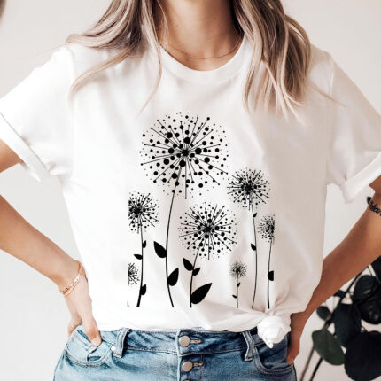1369 Дамска тениска Dandelion