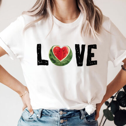 1374 Дамска тениска Love Watermelon
