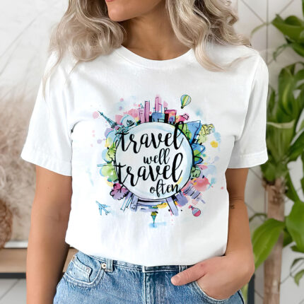 1387 Дамска тениска Well Travel