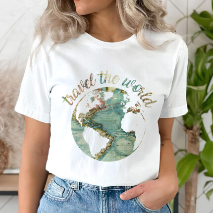 1390 Дамска тениска Travel The World