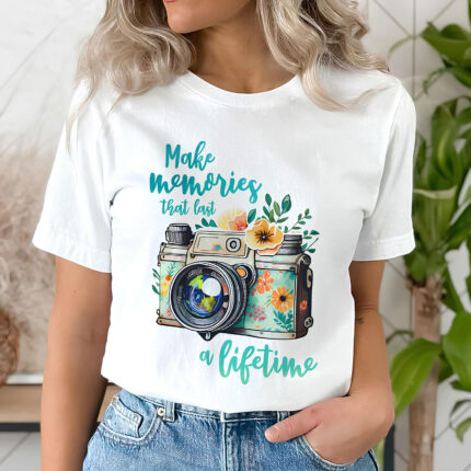 1393 Дамска тениска Make Memories