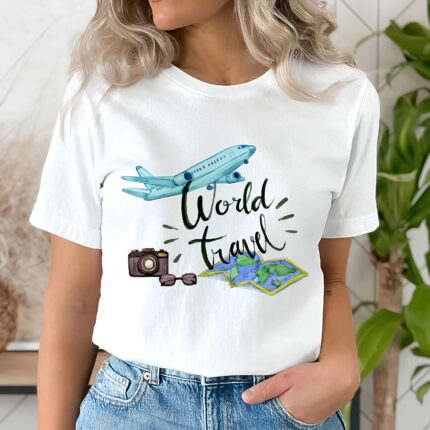 1399 Дамска тениска World Travel