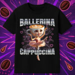 6113k Детска тениска Ballerina Cappucina Love