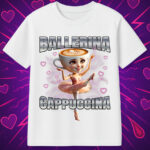 6113k Детска тениска Ballerina Cappucina Love