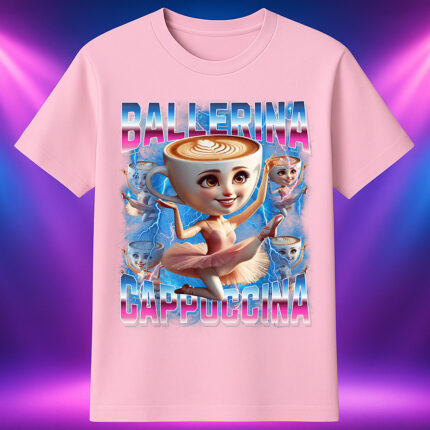 6114k Детска тениска Ballerina Cappucina