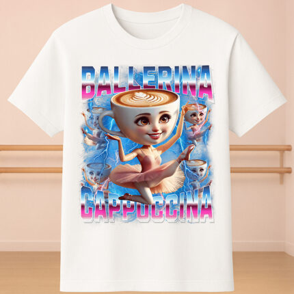 6114k Детска тениска Ballerina Cappucina