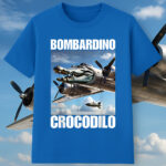 6107k Детска тениска Bombardino Crocodilo
