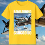 6107k Детска тениска Bombardino Crocodilo