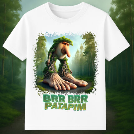 6104k Детска тениска Brr Brr Patapim Forest
