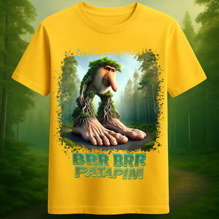 6104k Детска тениска Brr Brr Patapim Forest