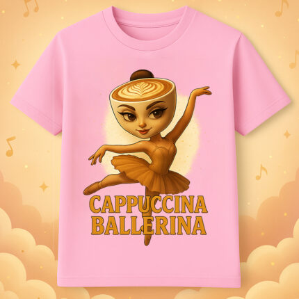 6115k Детска тениска Cappuccina Ballerina