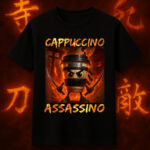 6112k Детска тениска Cappuccino Assasino Fire