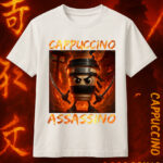 6112k Детска тениска Cappuccino Assasino Fire