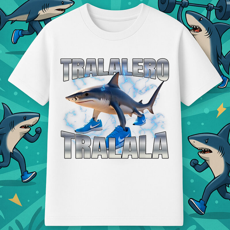 6108k Детска тениска Tralalero Tralala