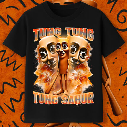 6109k Детска тениска Tung Tung Tung Sahur