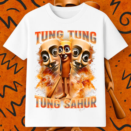 6109k Детска тениска Tung Tung Tung Sahur