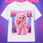6123k Детска тениска Labubu Pop Star