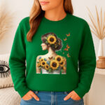 1202b Дамска ватирана блуза Sunflower Woman