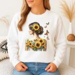 1202b Дамска ватирана блуза Sunflower Woman