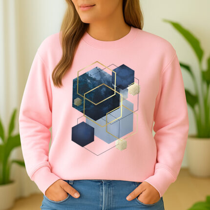 1274b Дамска ватирана блуза Shapes