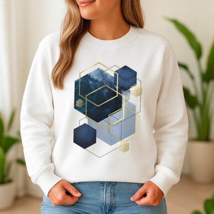1274b Дамска ватирана блуза Shapes