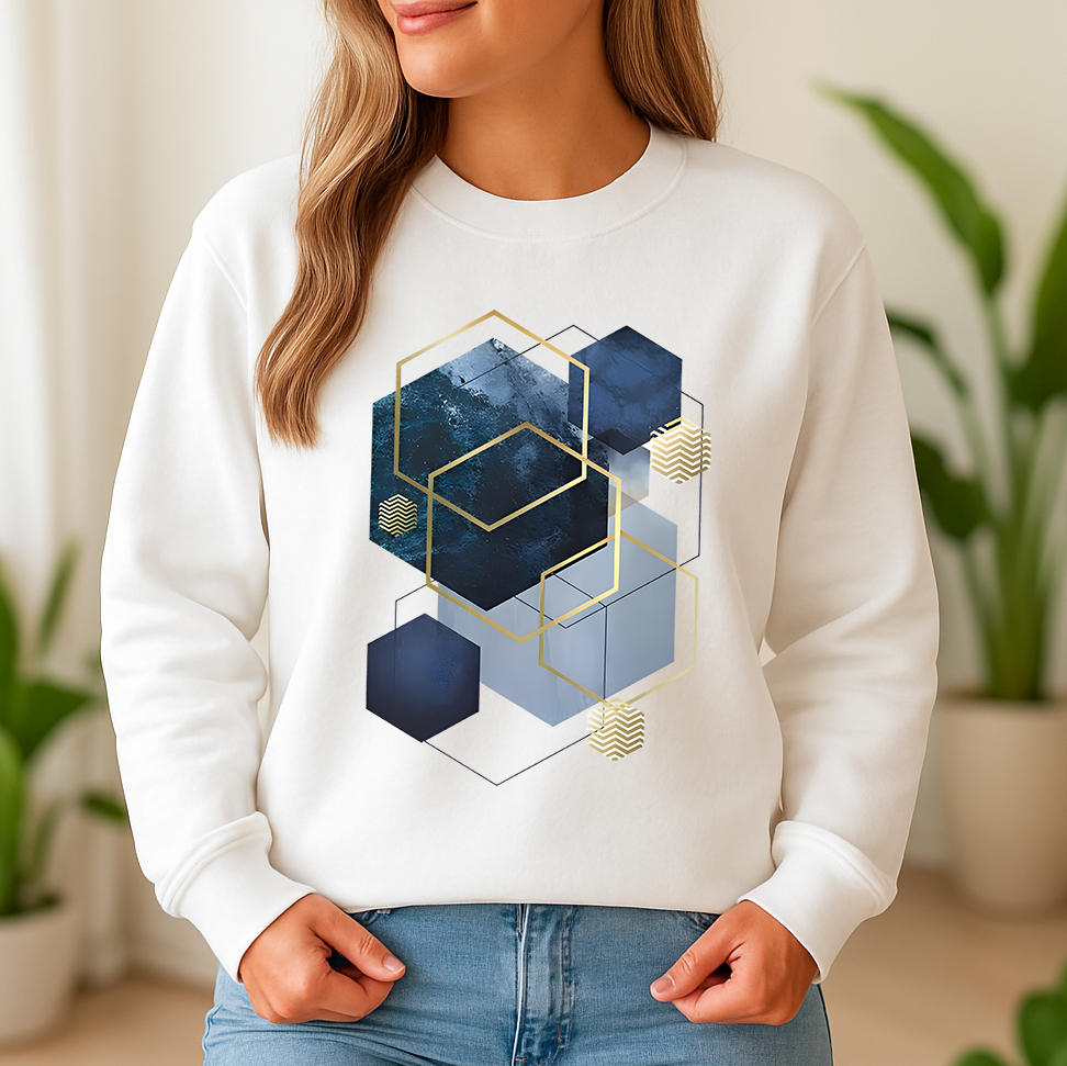 1274b-Shapes-white 1274b Дамска ватирана блуза Shapes