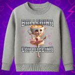 6113kv Детска ватирана блуза Ballerina Cappucina Love