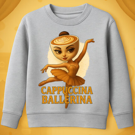 6115kv Детска ватирана блуза Cappuccina Ballerina