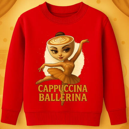 6115kv Детска ватирана блуза Cappuccina Ballerina