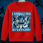 6111kv Детска ватирана блуза Cappuccino Assasino Blue