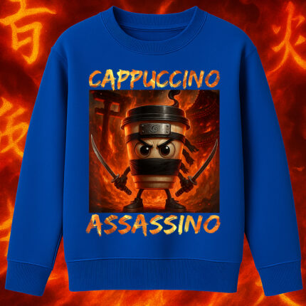 6112kv Детска ватирана блуза Cappuccino Assasino Fire
