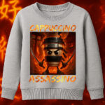6112kv Детска ватирана блуза Cappuccino Assasino Fire