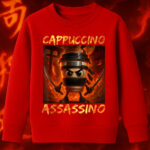 6112kv Детска ватирана блуза Cappuccino Assasino Fire
