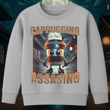 6110kv Детска ватирана блуза Cappuccino Assasino