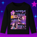 6126kb Детска блуза K-Pop Demon Hunters Huntrix Squad